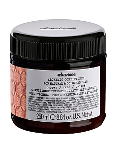 Davines Alchemic Conditioner for natural and coloured hair (copper) - Кондиционер «Алхимик» для натуральных и окрашенных волос (медный) 250 мл