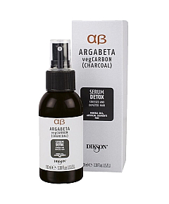 Dikson ArgaBeta Serum Detox - Сыворотка с растительным углем, маслами лаванды и иланг-иланга для волос подверженных стрессу 100 мл