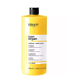 Dikson Diksoprime Nourishing Shampoo - Питательный шампунь для сухих волос с маслом арганы, макадамии 1000 мл
