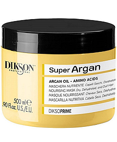 Dikson Diksoprime Nourishing Mask - Маска питательная для сухих волос с маслом арганы, макадамии 500 мл