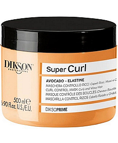 Dikson Diksoprime Curl Control Mask - Маска для кудрявых и волнистых волос с маслом авокадо 500 мл