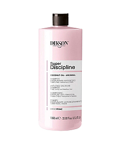 Dikson Diksoprime Anti-Frizz Discipline Shampoo - Шампунь для пушистых волос с кокосовым маслом 1000 мл