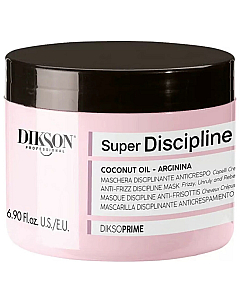 Dikson Diksoprime Anti-Frizz Discipline Mask - Маска для пушистых волос с кокосовым маслом 500 мл