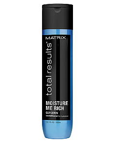 Matrix Total Results Moisture Me Rich Conditioner - Кондиционер для увлажения сухих волос с глицерином, 300 мл