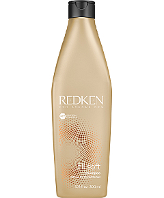Redken All Soft Argan Oil Shampoo - Шампунь с аргановым маслом для сухих и ломких волос 300 мл
