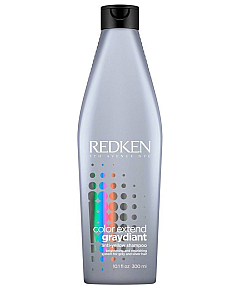Redken Color Extend Graydiant Shampoo - Шампунь с ультрафиолетовым пигментом для ультрахолодных оттенков блонд 300 мл