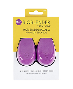EcoTools Bioblender Makeup Sponge Duo - Набор биоразлагаемых спонжей для макияжа