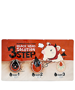 Elizavecca Milky Piggy Black Head Solution 3 Step Nose - Маска для борьбы с чёрными точками 10 г