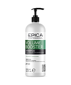 Epica Professional Volume Booster - Шампунь для придания объёма волос с растительными пептидами и протеинами зерновых культур 1000 мл