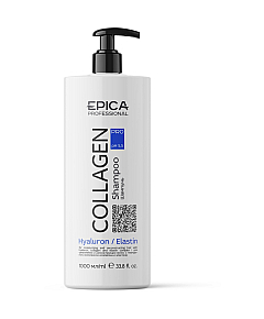 Epica Professional Collagen PRO - Шампунь для увлажнения и реконструкции волос 1000 мл