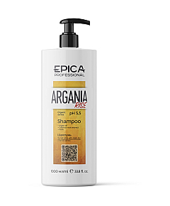 Epica Professional Argania Rise Organic - Шампунь для придания блеска 1000 мл