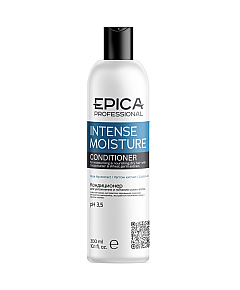 Epica Professional Intense Moisture - Кондиционер для увлажнения и питания сухих волос маслами хлопка, какао и экстрактом зародышей пшеницы 300 мл