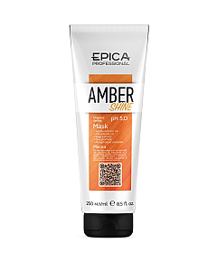 Epica Professional Amber Shine Organic - Маска для восстановления и питания 250 мл