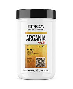 Epica Professional Argania Rise Organic - Маска для придания блеска с маслом арганы 1000 мл