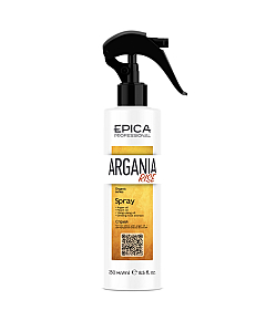 Epica Professional Argania Rise Organic - Спрей для придания блеска волосам с комплексом масел 250 мл