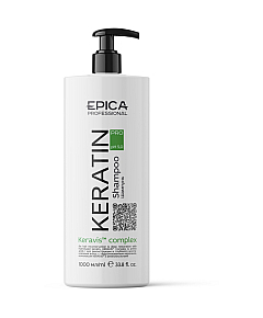Epica Professional Keratin PRO - Шампунь для реконструкции и глубокого восстановления волос 1000 мл