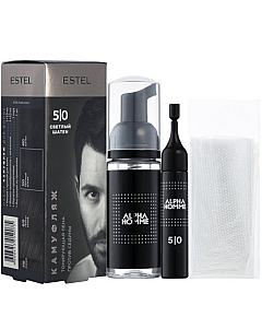 ESTEL Alpha Homme - Набор для камуфляжа волос 5/0 2 х 10 мл