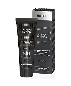 ESTEL Alpha Homme - Краска-камуфляж для бороды 5/0 светлый шатен 40 мл