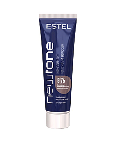 Estel Professional Newtone 8/76 - Тонирующая маска для волос, светло-русый коричнево-фиолетовый 60 мл