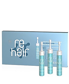 Estel reHAIR  Microbiom scalp - Сыворотка-реконструктор против выпадения волос 7 х 10 мл
