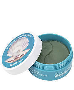 FarmStay White Pearl Hydrogel Eye Patch - Патчи гидрогелевые для глаз с экстрактом жемчуга 60 шт