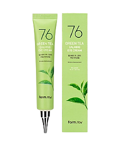 FarmStay 76 Green Tea Calming Eye Cream - Крем для кожи вокруг глаз с экстрактом зелёного чая 45 мл