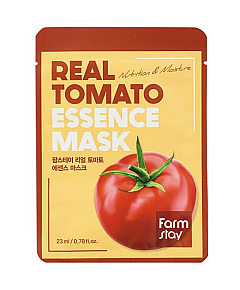 FarmStay Real Tomato Essence Mask - Маска тканевая для лица с экстрактом томата 23 мл