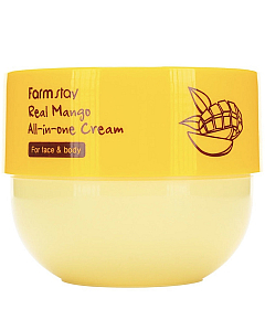 FarmStay Real Mango All-in-One Cream - Крем многофункциональный с экстрактом манго 300 мл