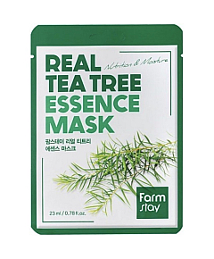 FarmStay Real Tea Tree Essence Mask - Маска тканевая для лица с экстрактом чайного дерева 23 мл