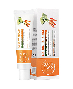 FarmStay Super Food Carrot Cream - Крем суперфуд с экстрактом моркови 60 г