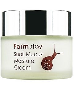 FarmStay Snail Mucus Moisture Cream - Крем для лица увлажняющий с муцином улитки 50 г