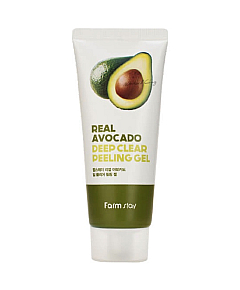 FarmStay Real Avocado Deep Clear Peeling Gel - Гель-пилинг с экстрактом авокадо 100 мл