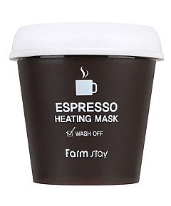 FarmStay Espresso Heating Mask - Маска самонагревающаяся с кофейным экстрактом 200 г