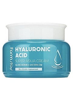 FarmStay Hyaluronic Acid Super Aqua Cream - Крем суперувлажняющий с гиалуроновой кислотой 100 мл