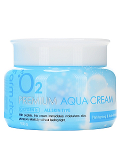 FarmStay Premium Aqua Cream - Крем увлажняющий с кислородом O2 100 г