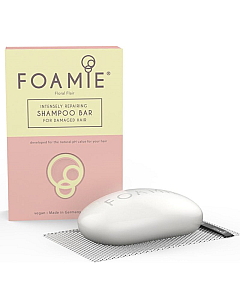 Foamie Floral Flair - Твердый шампунь для поврежденных волос 100 г