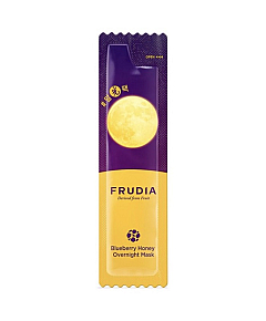 Frudia Blueberry Honey Overnight Mask - Маска ночная питательная с черникой и медом 5 мл 