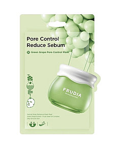 Frudia Green Grape Pore Control Mask - Маска тканевая для лица с зеленым виноградом 20 мл