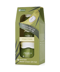 Frudia Avocado Relief Cream Set - Набор подарочный восстанавливающих кремов с авокадо 55 мл+2*10 мл