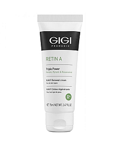 GIGI Retin A Triple Power N.M.F. Renewal Cream - Обновляющий крем с увлажняющим фактором 75 мл