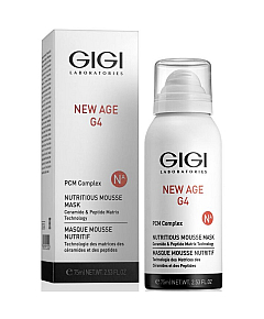 GIGI New Age G4 Nutritious Mousse Mask - Маска-мусс питательная, экспресс-увлажнение 75 мл
