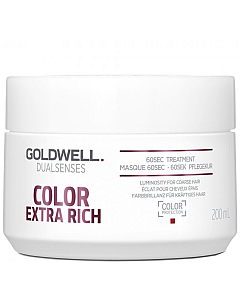 Goldwell Dualsenses Color Extra Rich 60sec Treatment – Интенсивный уход за 60 секунд для окрашенных волос 200 мл