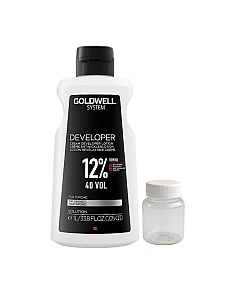 Goldwell Topchic Cream Developer Lotion 40 vol. - Окислитель для краски 12% 80 мл (розлив)