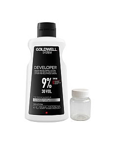 Goldwell Topchic Cream Developer Lotion 30 vol. - Окислитель для краски 9% 80 мл (розлив)