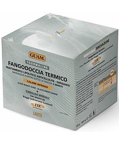 Guam TOURMALINE Fangodoccia Termico - Маска для массажа в душе с разогревающим эффектом с микрокристаллами турмалина 500 г