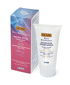 Guam Micro Biocellulaire - Маска-скраб для лица (маска пленка с гликолиевой кислотой) 75 мл