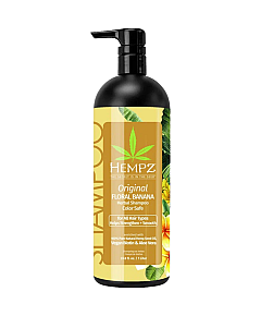 Hempz Original Herbal Shampoo For Damaged and Color Treated Hair - Шампунь Оригинальный 1000 мл