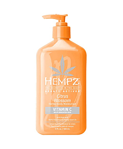 Hempz Beauty Actives Citrus Blossom Moisturizer - Молочко для тела с витамином С Цветок лимона 500 мл