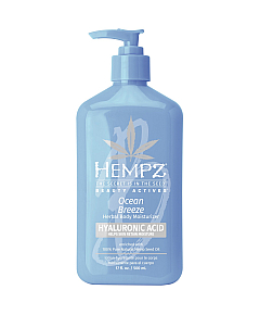 Hempz Beauty Actives Ocean Breeze Moisturizer - Молочко для тела с гиалуроновой кислотой Свежий ветер 500 мл