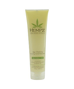 Hempz Age Defying Herbal Body Scrub - Скраб для тела Антивозрастной (прозрачная туба) 265 мл